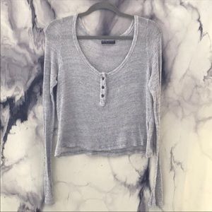 Brandy Melville Henley top